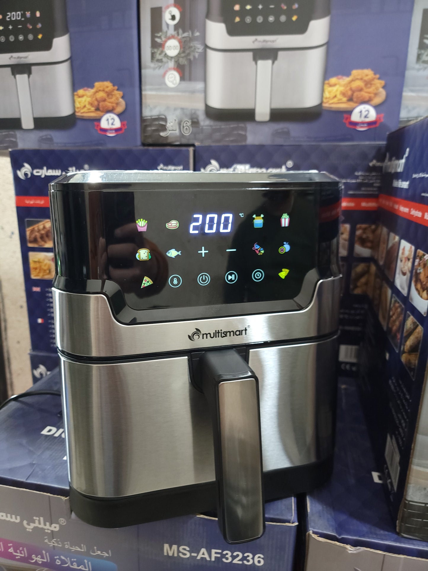 Tik Friteuse Air Fryer MULTISMART 6L 1500W MS-AF3236 (MSA)