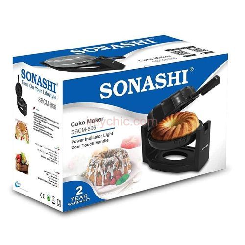 Pâtissier Électrique Avec Fonction Rotative 1200W Sonashi SBCM-866