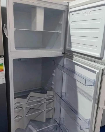 Réfrigérateur BEKO 2 PORTES 510L SILVER POIGNÉES EXTÉRIEURES RDSE510M21S