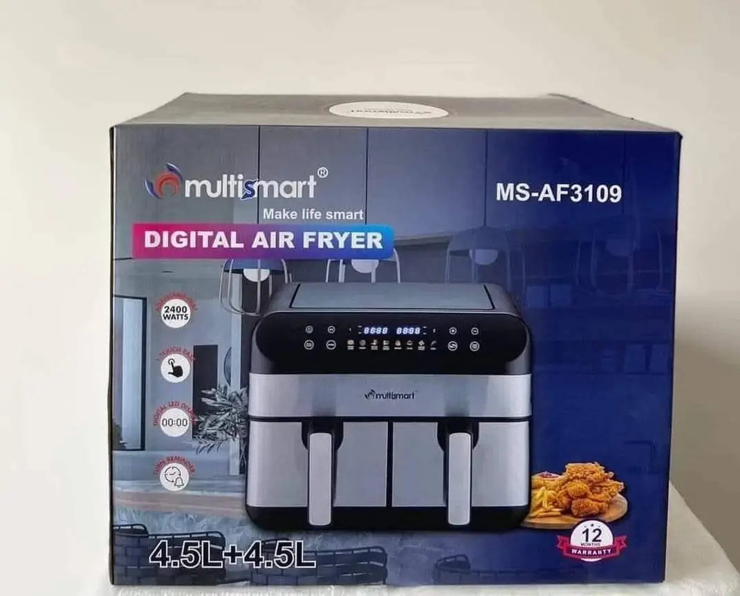 Friteuse Air Fryer MULTISMART DOUBLE BAC 9L MS-3109