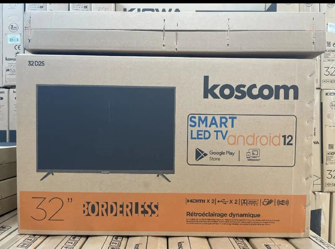 TV KOSCOM 32 POUCES D2S