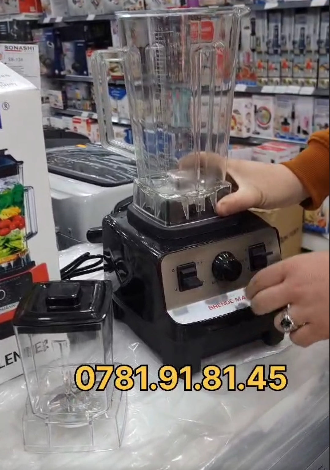 BLENDER 2EN1 BRENDMANN 2EN1 4500 BR-104 (NDR)