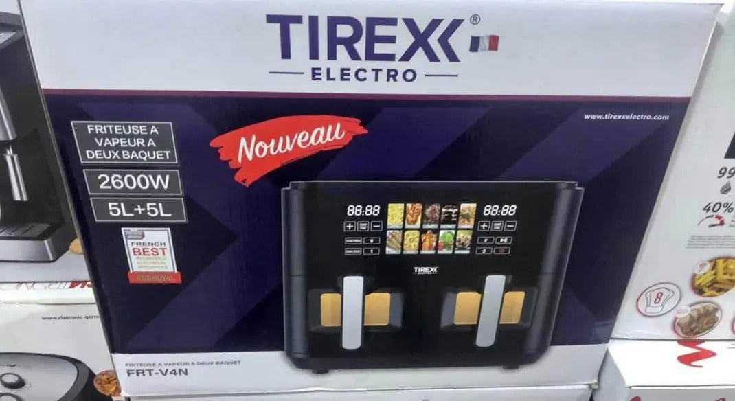 FRITEUSE AIR FRYER TIREX 10L 2600W FRT-V4N
