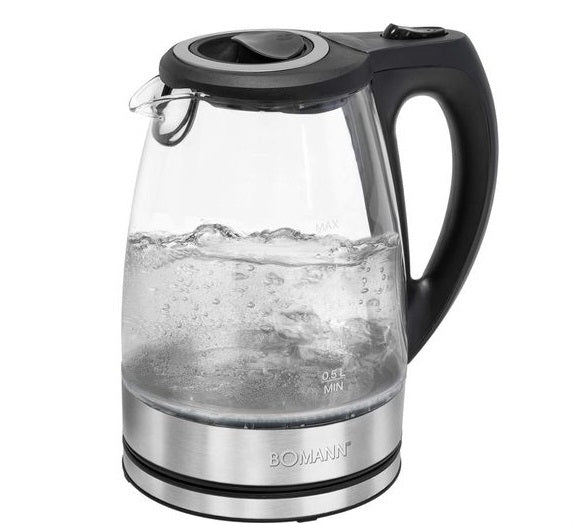 BOUILLOIRE BOMMAN EN VERRE 1.7L WKS6032GCB
