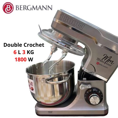 PÉTRIN BERGMANN 6L 1800W BSM1500