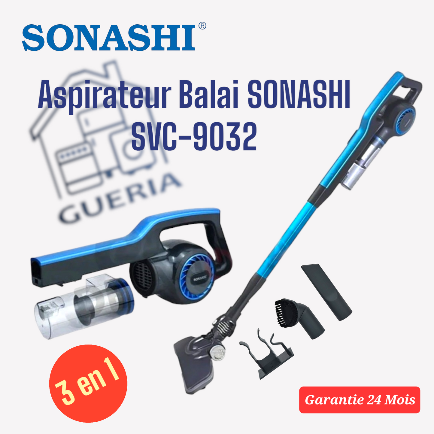 Aspirateur Balai SONASHI SVC-9032 (DHO)