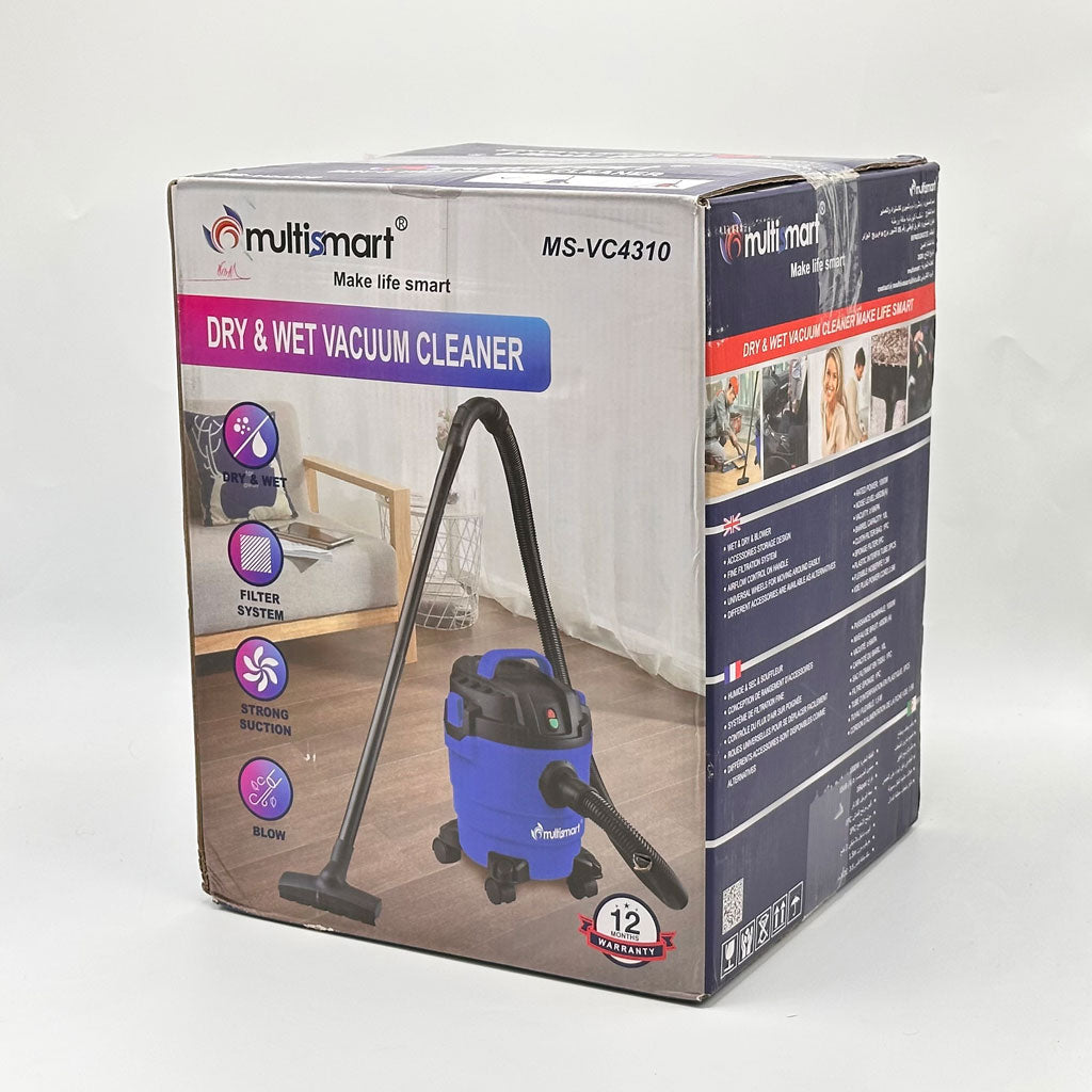 ASPIRATEUR MULTISMART 10L 1000W SEC MS-VC4310
