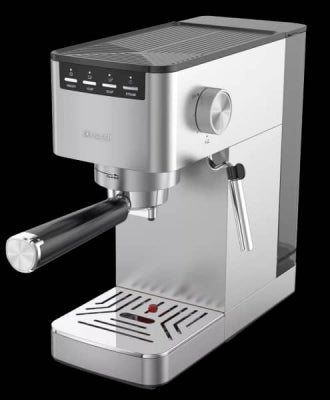 MACHINE À CAFÉ NARDI 2EN1 BRAS CAPSULE 20 BARS 1350W NOIR NCM-D23NX