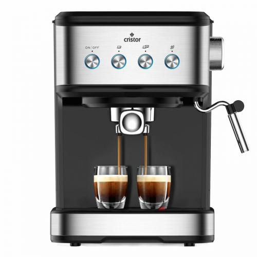 Machine à Café CRISTOR – à bras / Capsule 20 Bars 1100W CMD100NS (DHO)