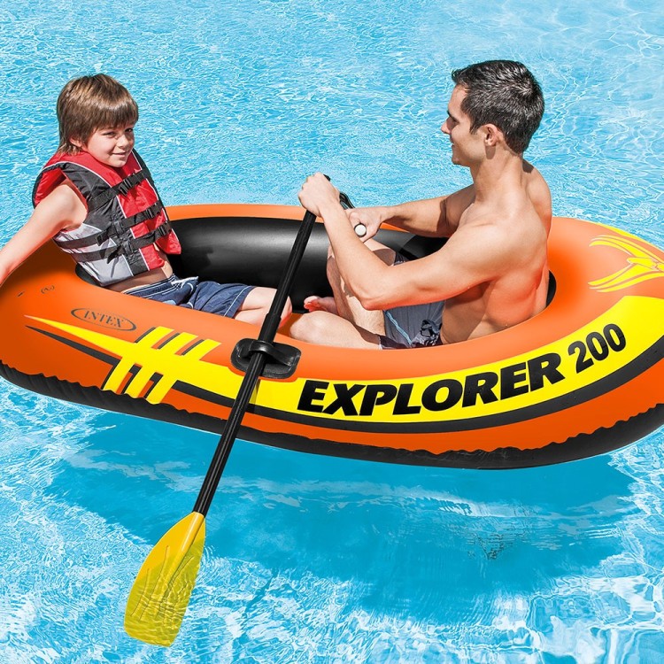 Bateau gonflable EXPLORER INTEX + Rames + Pompe [NDR]