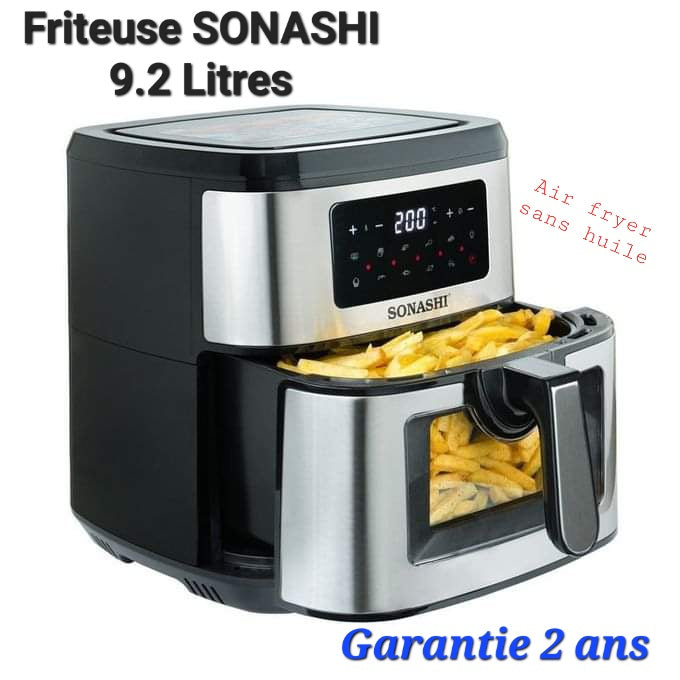 Friteuse Air Fryer sans huile 9.2L 2000W Sonashi SAF-920 (MSA)