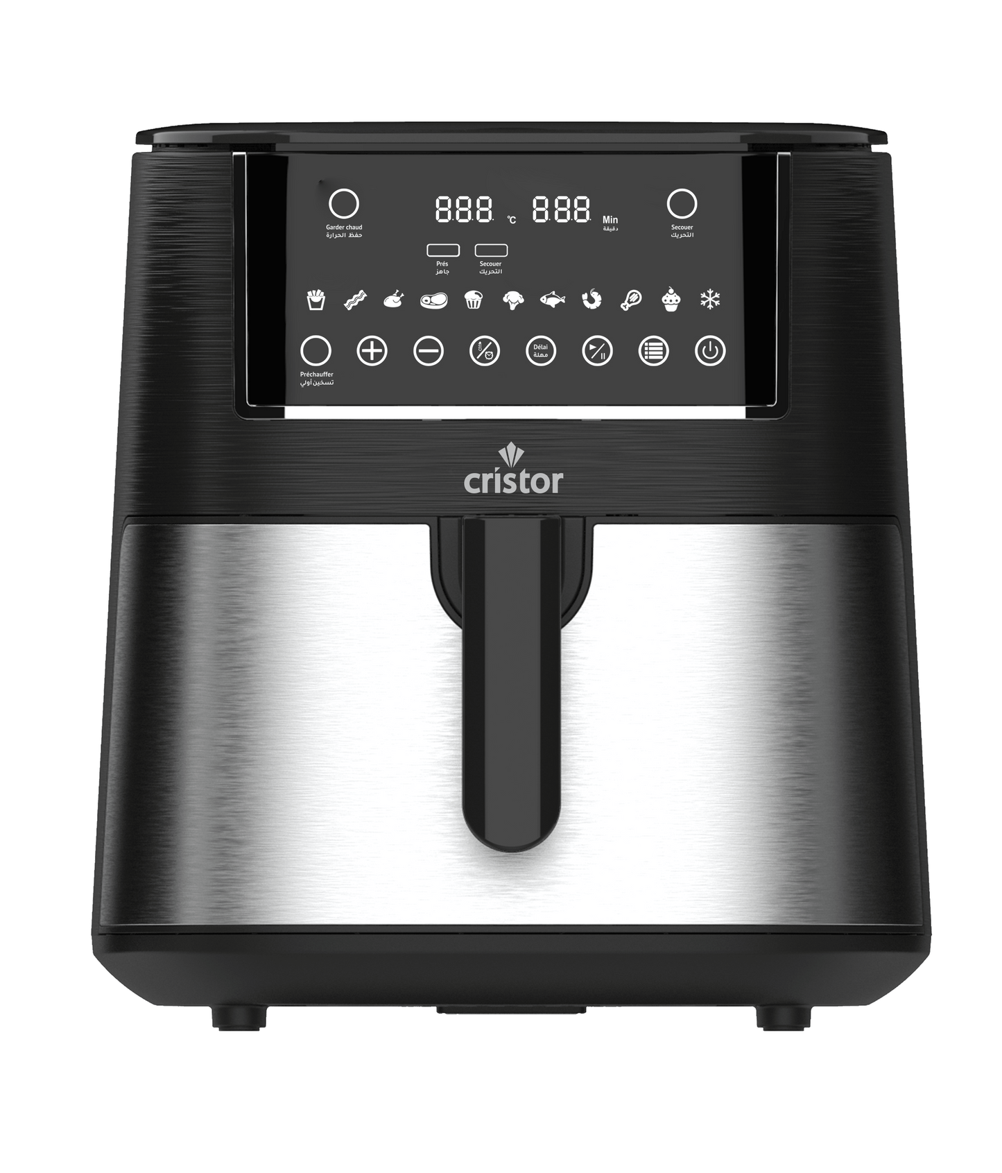 Friteuse Air Fryer CRISTOR DIGITAL 7.2L 1650W KFA651XN