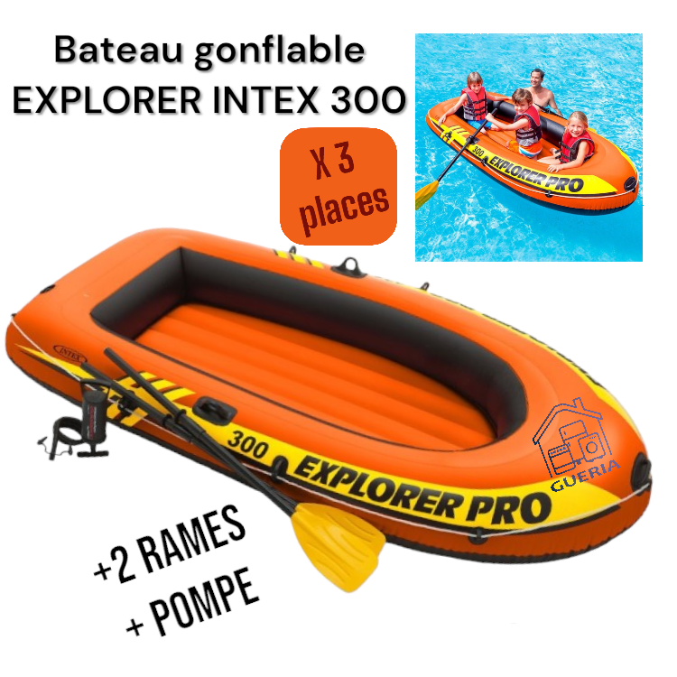 Bateau gonflable EXPLORER INTEX + Rames + Pompe [NDR]