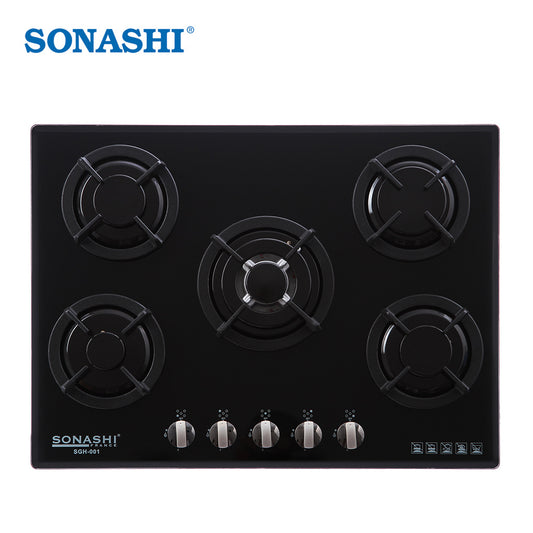 Plaque chauffante A Gaz 5 Feux SONASHI SGH-001