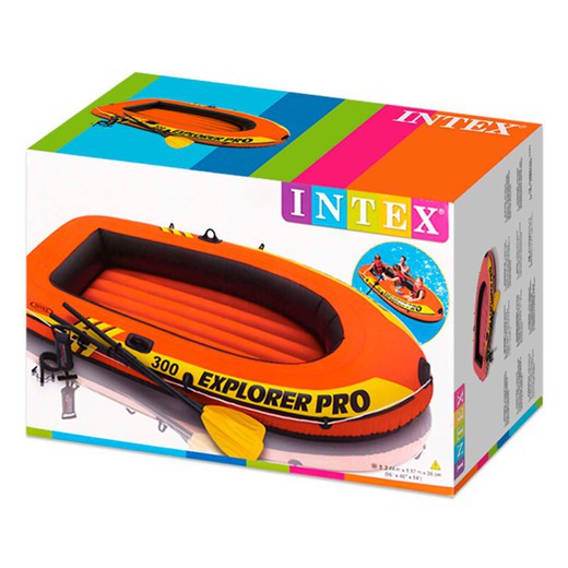 Bateau gonflable EXPLORER INTEX + Rames + Pompe [NDR]