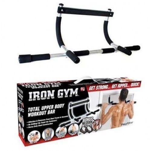 Barre-fixe multifonction IRON GYM [DHO]