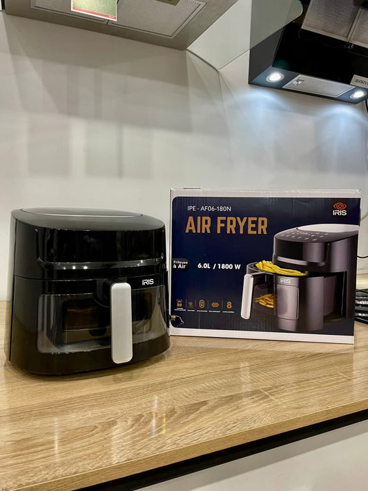 FRITEUSE AIR FRYER IRIS 6L 1800W NOIR AF06-180N