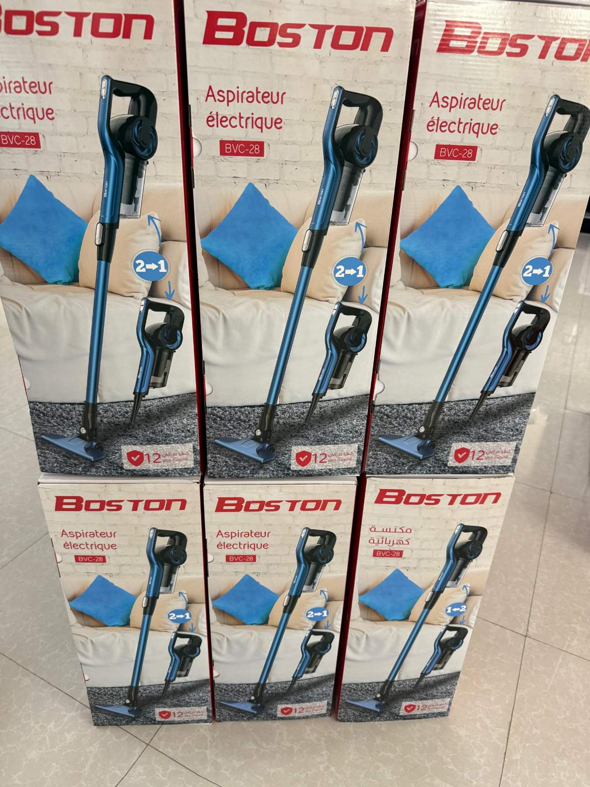 ASPIRATEUR BALAI BOSTON BVC-28